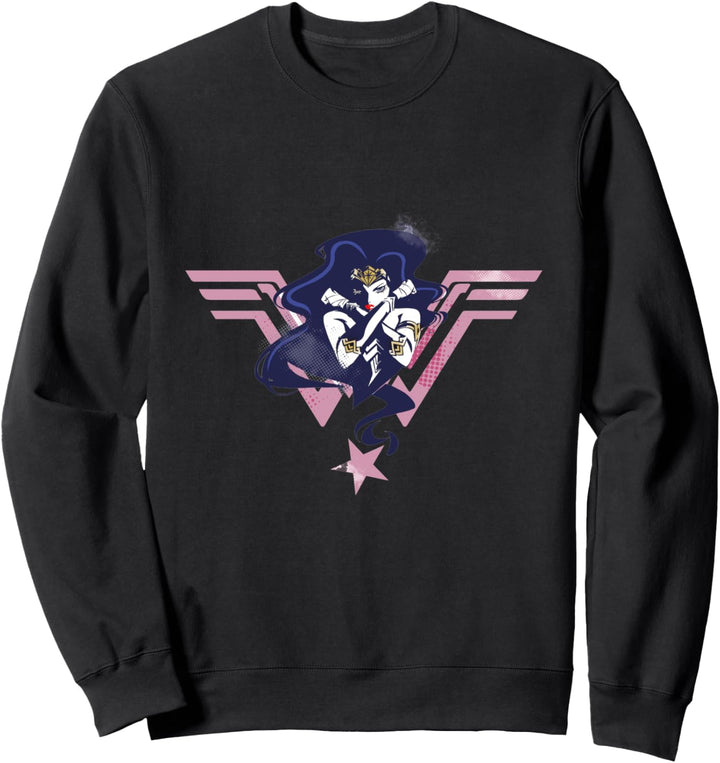 DC Justice League-Logo Wonder Woman für Kinder Sweatshirt
