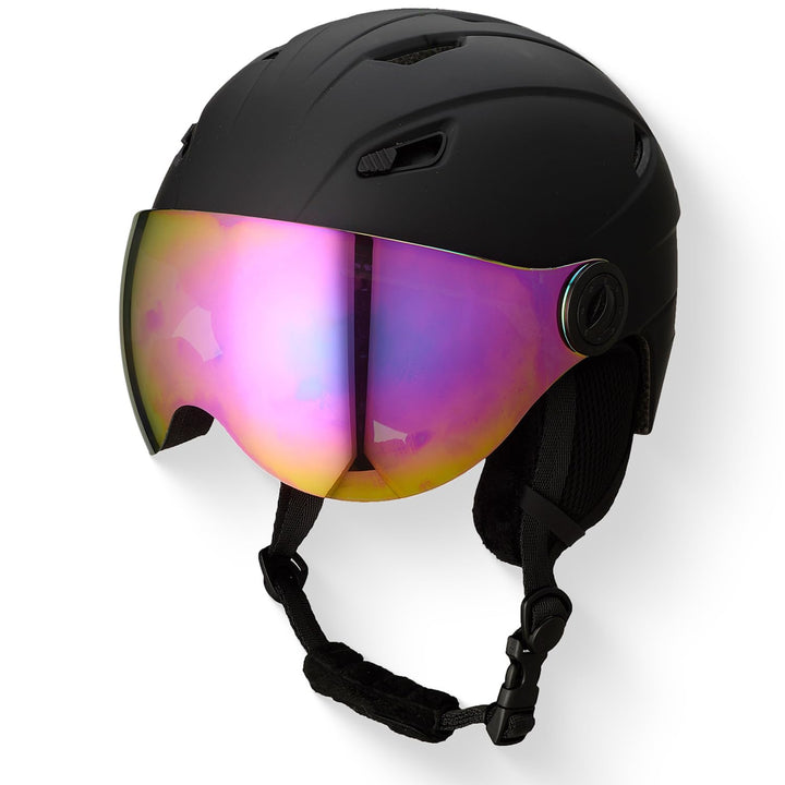 GOOFF Speed Skihelm mit Visier - Helm mit Belüftung und Schutz – Leichtgewicht und Renn-Design – int