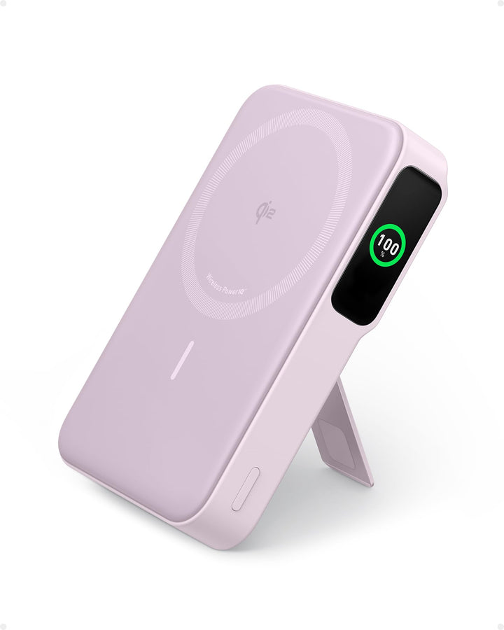 Anker MagGo Power Bank, Qi2-zertifiziertes 15W schnelles MagSafe-kompatibles mobiles Ladegerät, 10.0