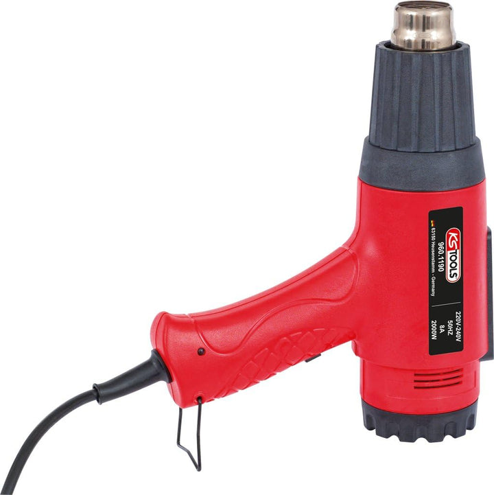 KS Tools 960.1190 Heissluft-Gerät Satz inkl. 4 Aufsätze