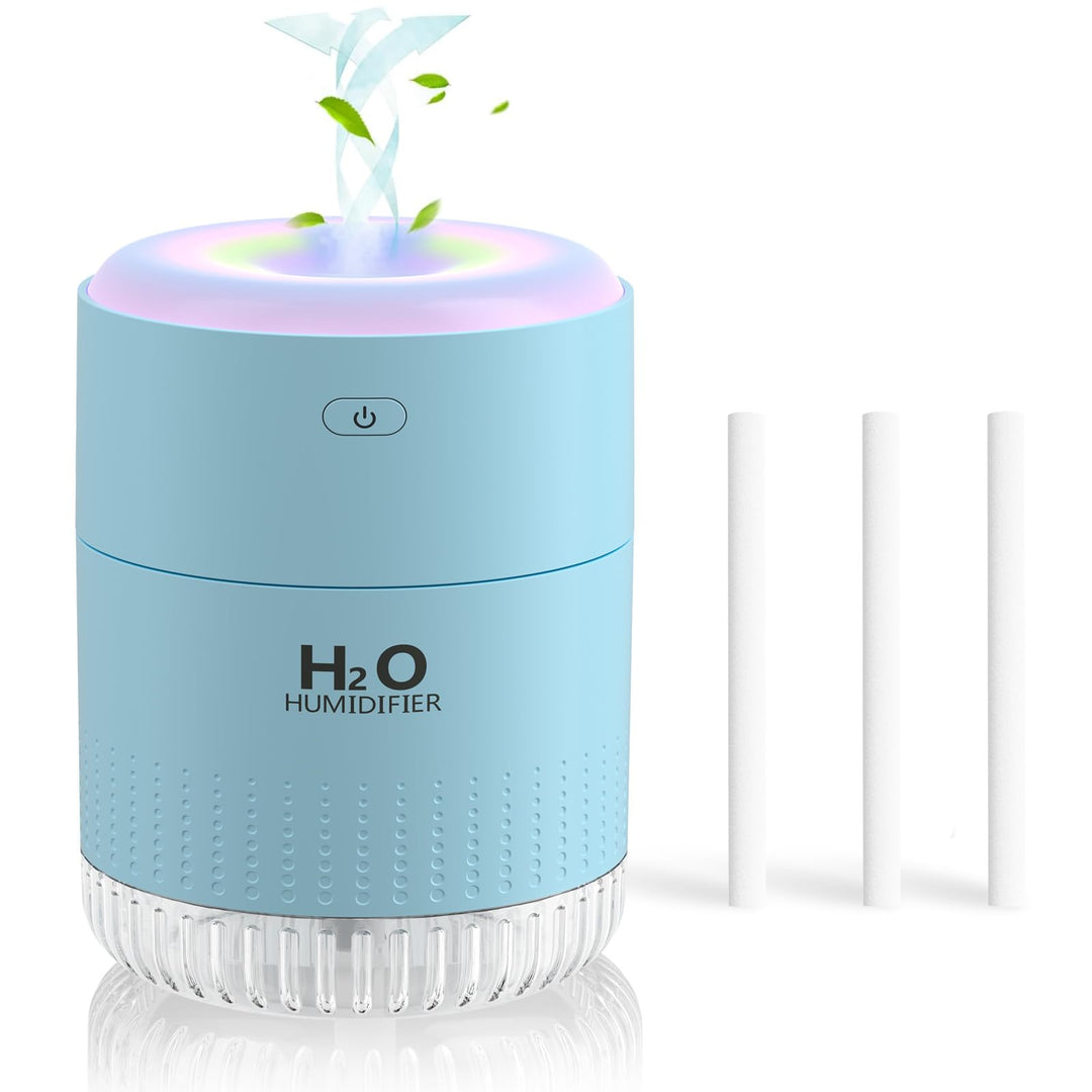 SZO Luftbefeuchter Mini-Luftbefeuchter Luftbefeuchter Für Den Innenbereich Mit Led-Licht, Auto-Off-F