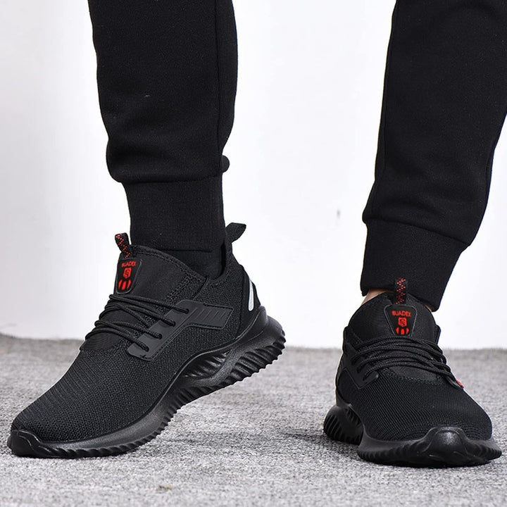 SUADEX Arbeitsschuhe Herren Sicherheitsschuhe Damen Leicht Atmungsaktiv Unisex Stahlkappenschuhe 37