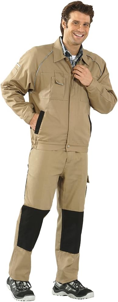 Planam Unisex Canvas 320 Bundjacke Canvas 320" Grösse 50 in schwarz (1er Pack) 46 Khaki, Schwarz, 46