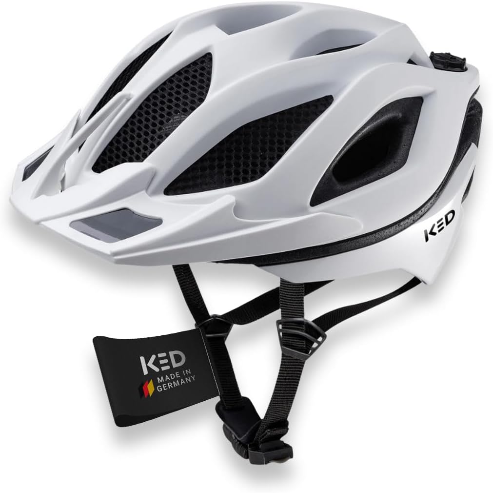 KED MTB Fahrradhelm SPIRI II Trend, weiss, L