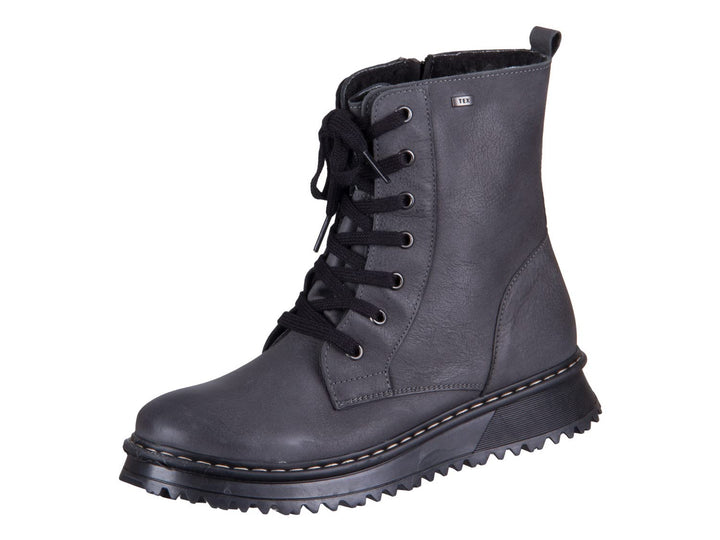 Däumling Mädchen Rudi Stiefelette 31 EU Country Asphalt, 31 EU Country Asphalt