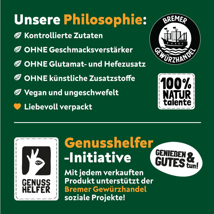 Bremer Gewürzhandel Salatkräuter Gewürzmischung, grob gemahlen, aromatische Kräuter für Dressings, K