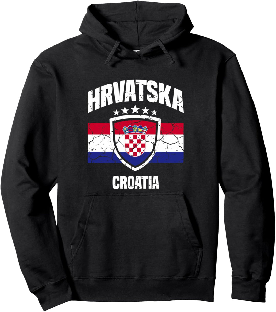 Hrvatska Croatia Kroatisch Kroatien Pullover Hoodie