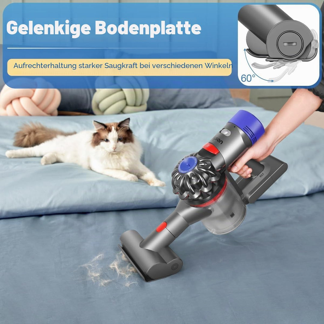 Mini Turbinendüse Kompatibel mit Dyson V7 V8 V10 V11 V15 Staubsaugern zur Reinigung von Matratzen, P