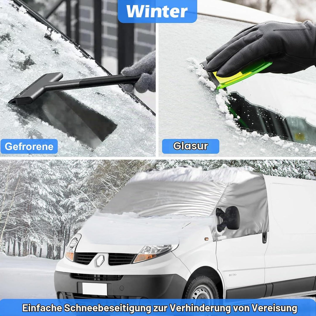 Auto Windschutzscheiben Abdeckung Ersatz für Renault Trafic 2001-2014, Frontscheiben Sonnenschutz, 1