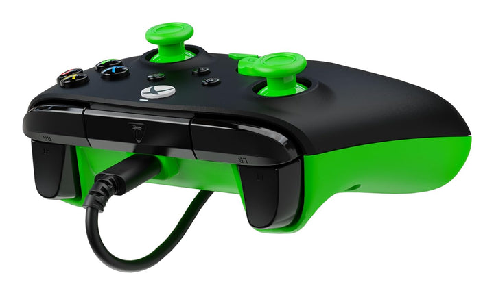 Turtle Beach Rematch Core Schwarz/Grün Wired Gaming Controller – Lizenziert für Xbox Series X und S,