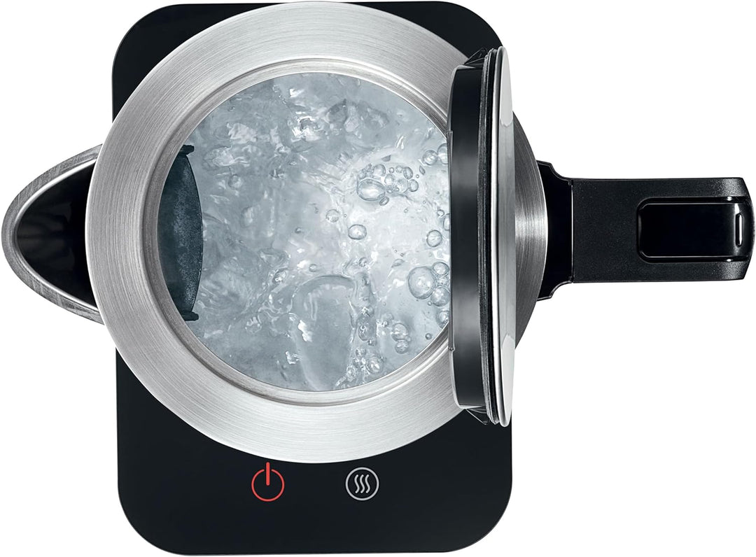 Bosch kabelloser Wasserkocher TWK7203, Abschaltautomatik, Überhitzungsschutz, 7 Temperatureinstellun