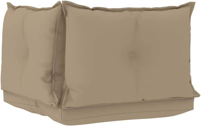 vidaXL Palettenkissen 3-tlg., Palettenauflage für Europaletten, Palettenpolster Palettensofa Outdoor