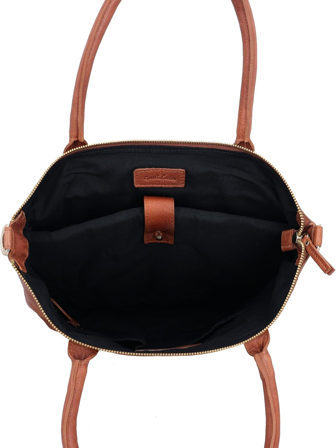 Gusti Shopper Leder - Mia Handtasche Damen Arbeitstasche Braun, Braun