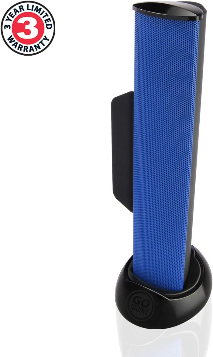 GOgroove SonaVERSE PC Soundbar für Laptops - USB-betriebene Mini-Soundbar mit tragbarem externem Cli