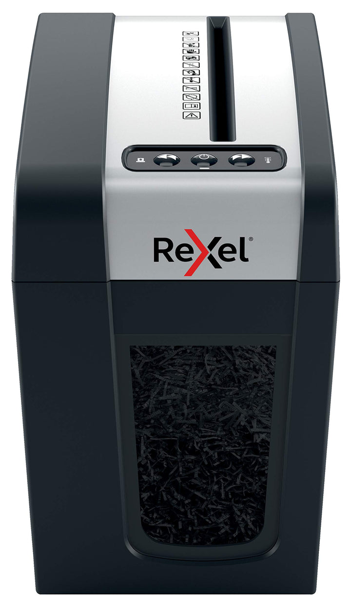 Rexel MC3-SL Slimline Whisper-Shred™ Aktenvernichter, Mikroschnitt, schreddert bis zu 3 Seiten, Sich