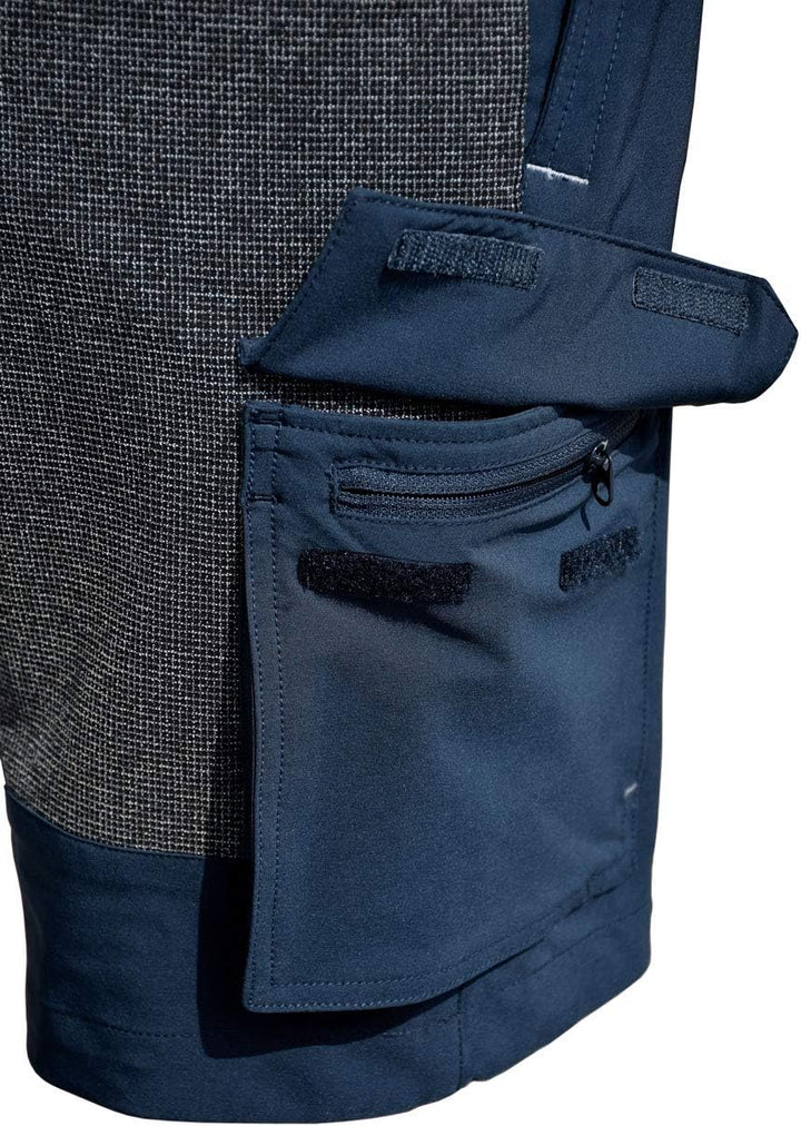 crazy4sailing Unisex Deck Segel-Bundhose – schnelltrocknend, 4‑Wege‑Stretch, UPF40+, verstärkte Knie