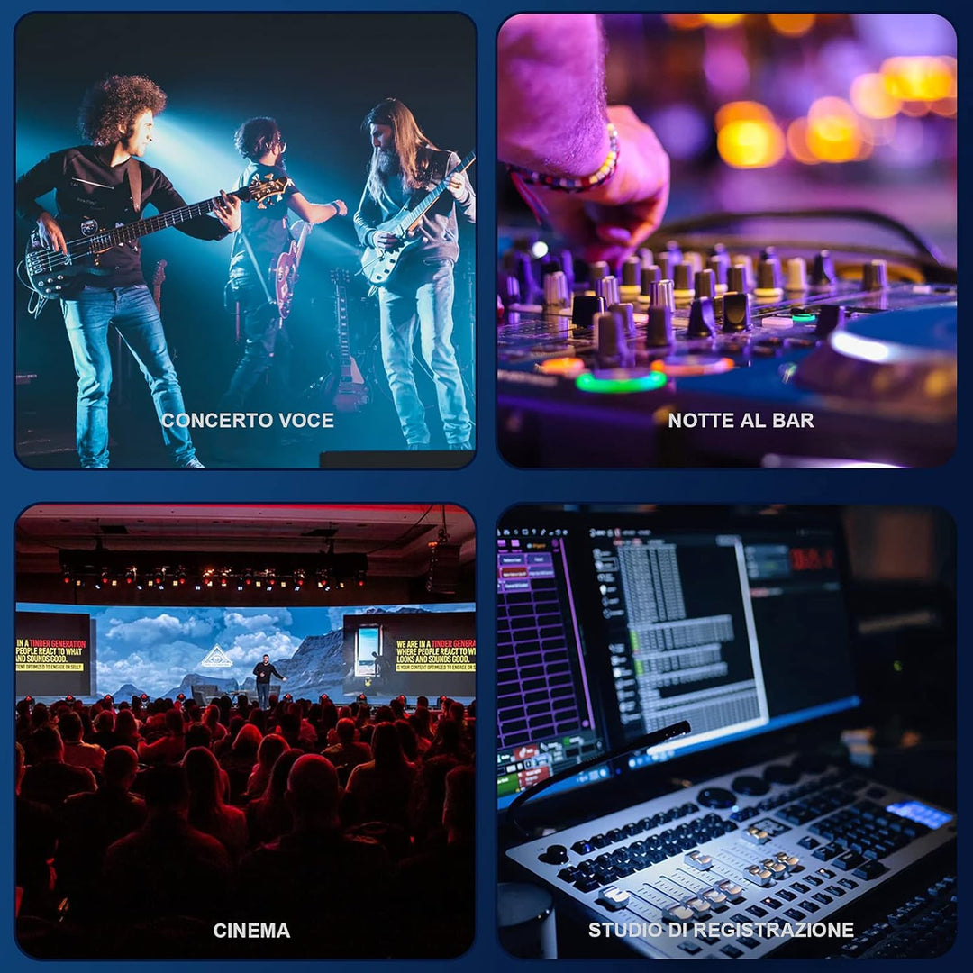 NUOSIYA XLR Kabel 2m 2Pack Symmetrisches Mikrofonkabel, XLR-Stecker auf Buchse, Verlängerungskabel f