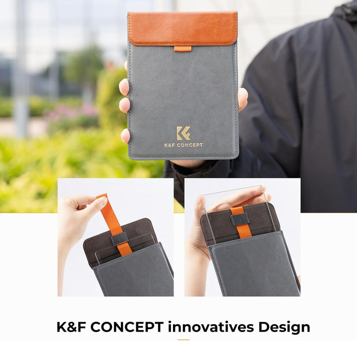 K&amp;F Concept Nano-X Serie 4 x 5,65" Black-Mist 1/4 Filter,Dicke 4mm Rechteckfilter für Aussenaufnahme