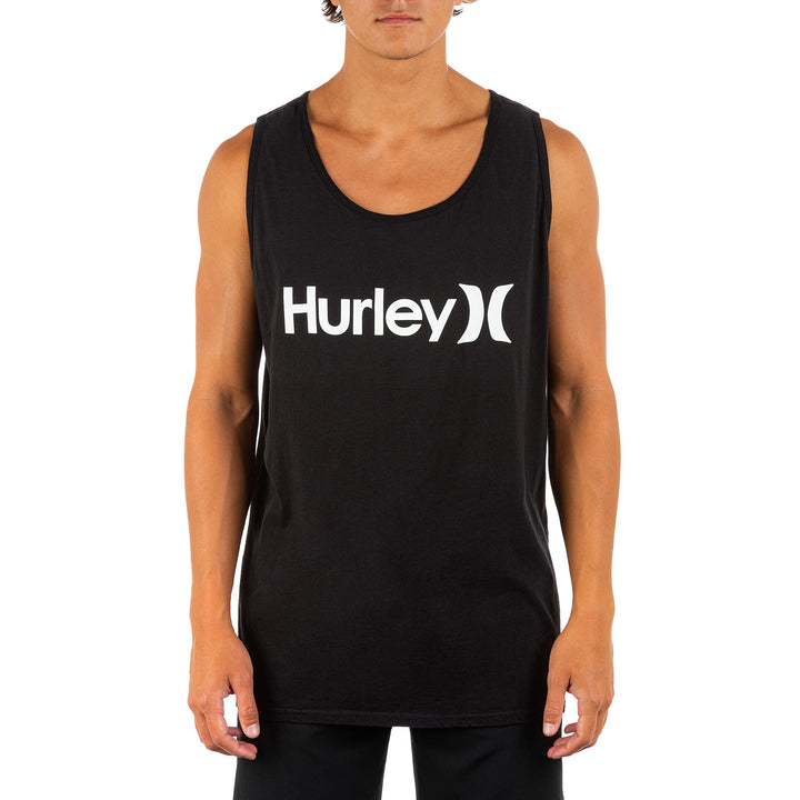 Hurley Herren One and Only Graphic Tank Top T-Shirt S Schwarz, S Schwarz