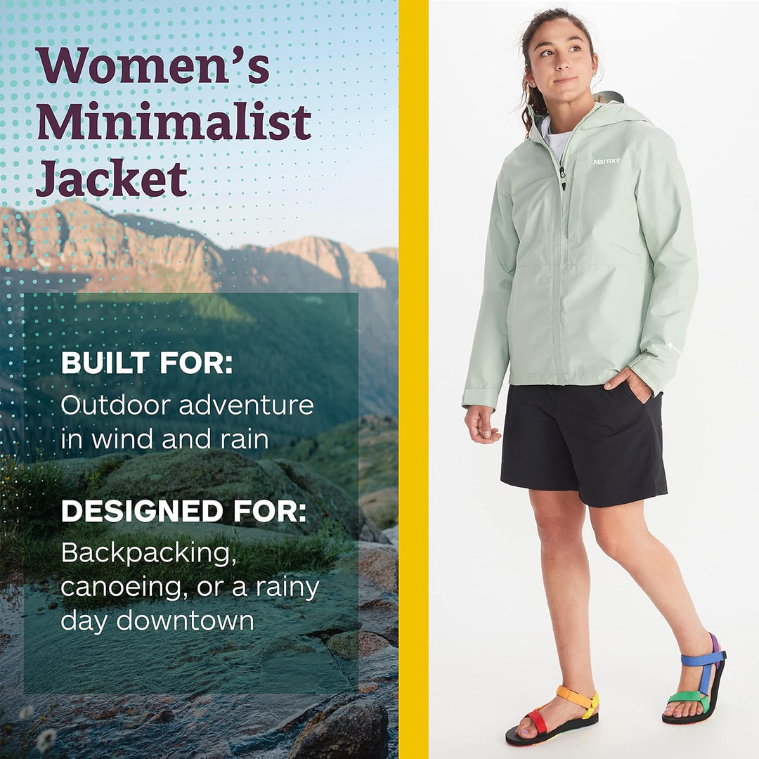 Marmot Damen Wm's Minimalist Gore-tex Jacket C20 Wasserdichte Regenjacke, atmungsaktiver Regenmantel