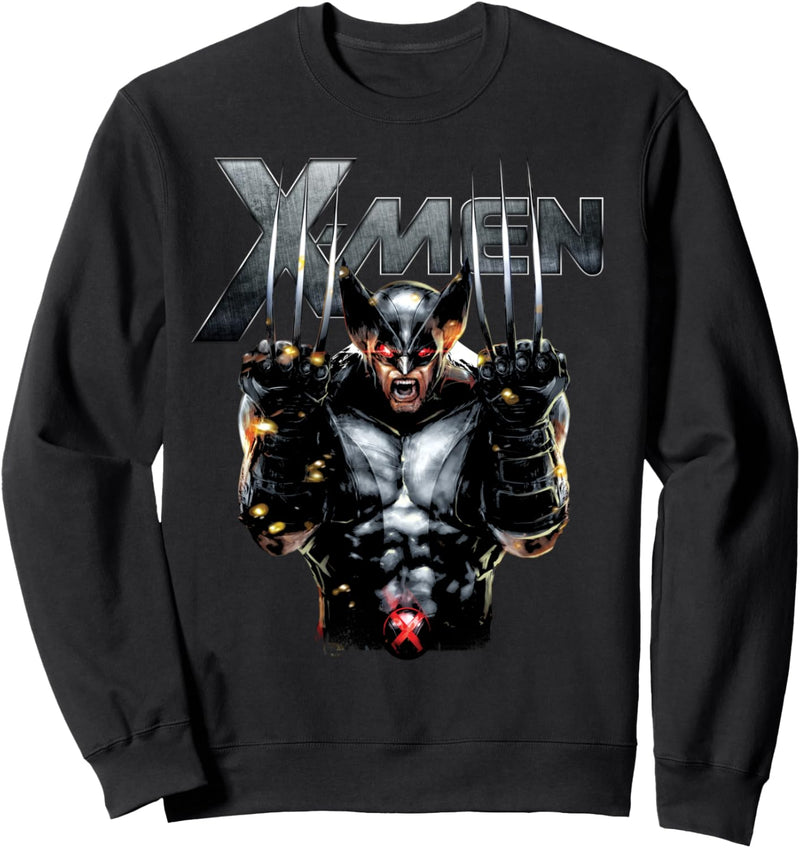 Marvel X-Men Wolverine Full Metal Razor Edge Sweatshirt