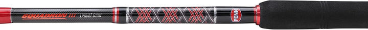 PENN Squadron III Reisebootrute, Spinnruten für Salzwasserangeln, High Modulus 24T Carbon Rohlinge,