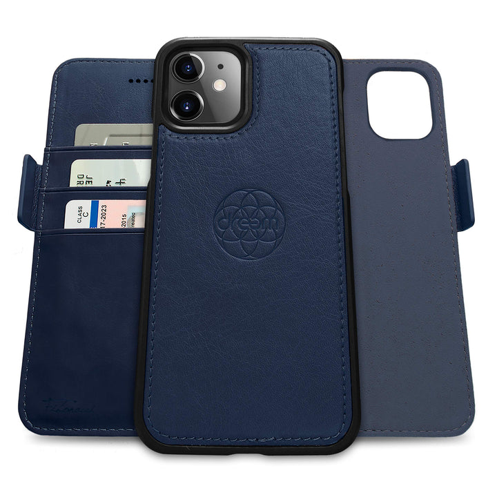 Dreem Fibonacci 2in1 Handyhülle Flipcase für iPhone 12 Mini | Magnetisches iPhone Case | TPU Etui Le