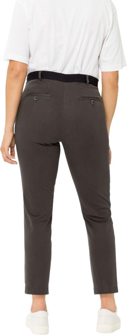 BRAX 7/8 Damen Jeans Hose Maron S 7/8 Gabardinestretch Dunkelgrau 34W / 32L Dunkelgrau, 34W / 32L Du