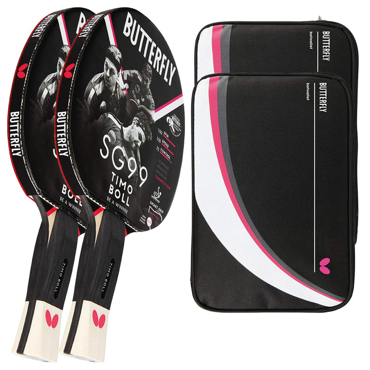 Butterfly® Timo Boll SG99 Tischtennisschläger | Tischtennis Racket Bat Profi & Wettkampf |  taktisch