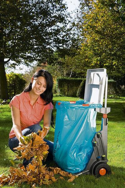 Gardena Gartenmobil: Vielseitiger Transportwagen für den Garten, mit integrierter Sackkarre, rasensc