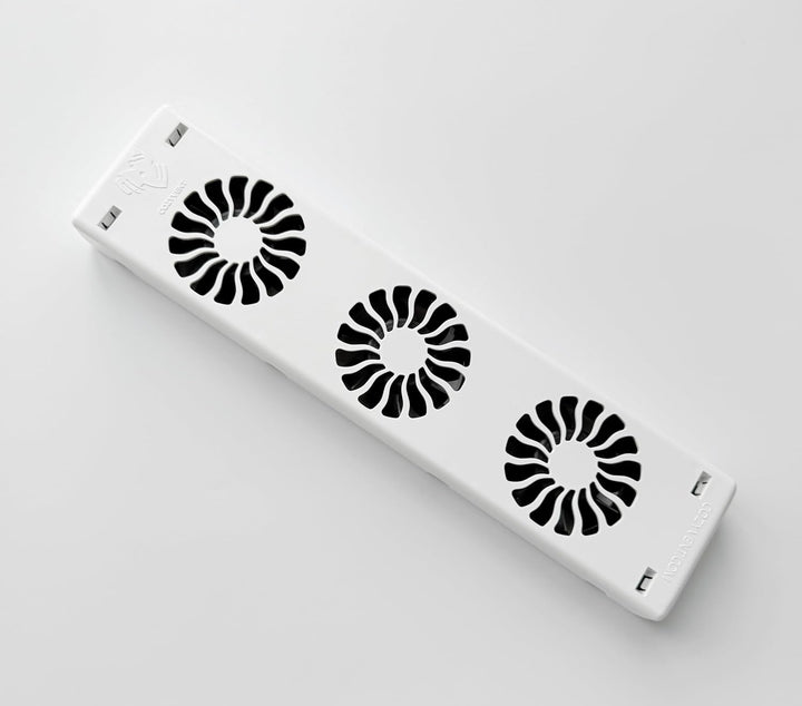 Heizkörper Ventilator mit Control Sensor - Mono-Set (1x), Heizungsventilator, Heizungsventilator mit