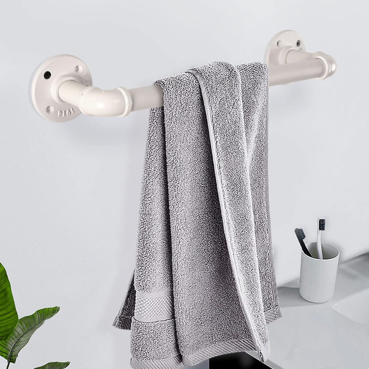 Rohrhandtuch Bar Wand montiert Industriehandtuch Rack Halter Rustikale Heavy Duty Badezimmer Hardwar