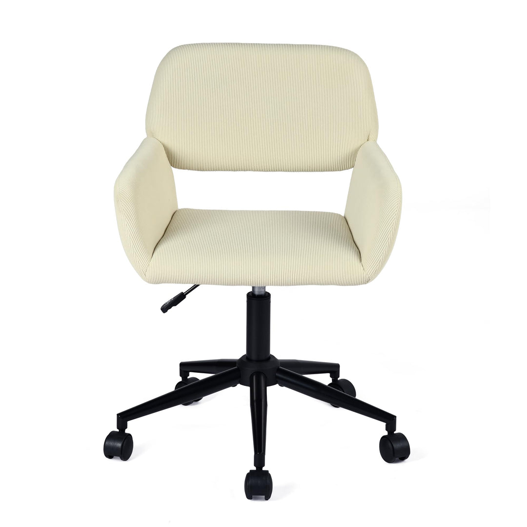 MEUBLE COSY Bürostuhl Ergonomisch Schreibtischstuhl mit höhenverstellbar Armlehnen 360° Drehbar Schm