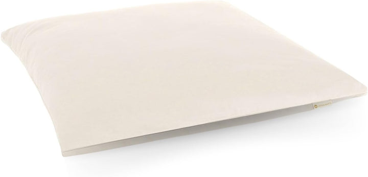 Lotuscrafts Meditationsmatte Zabuton Deluxe - Extra Dick - Meditationskissen Unterlage für entspannt