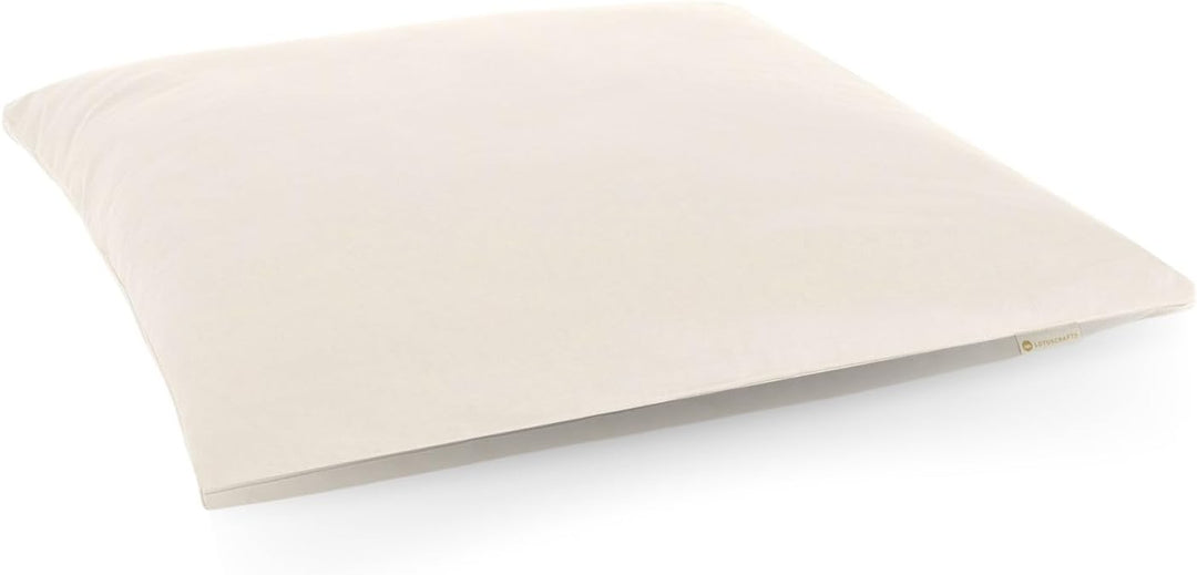 Lotuscrafts Meditationsmatte Zabuton Deluxe - Extra Dick - Meditationskissen Unterlage für entspannt