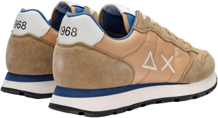 SUN68 Herren Tom SOLID Nylon Sneaker 41 EU Braun, 41 EU Braun
