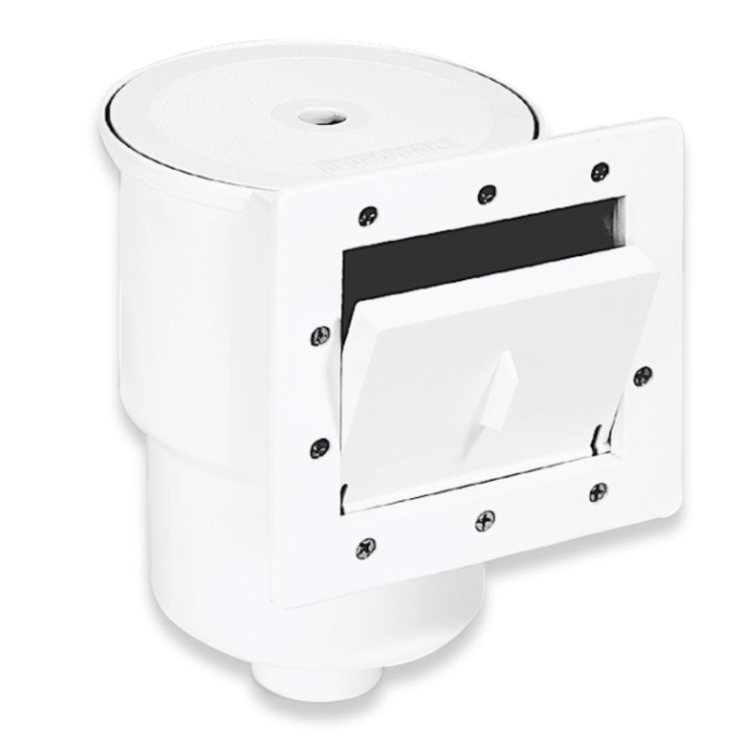 Swimline 8940 Complete Standard Thru-Wall Skimmer, One Size, Multi Standard-Wand-Skimmer (weiss), St