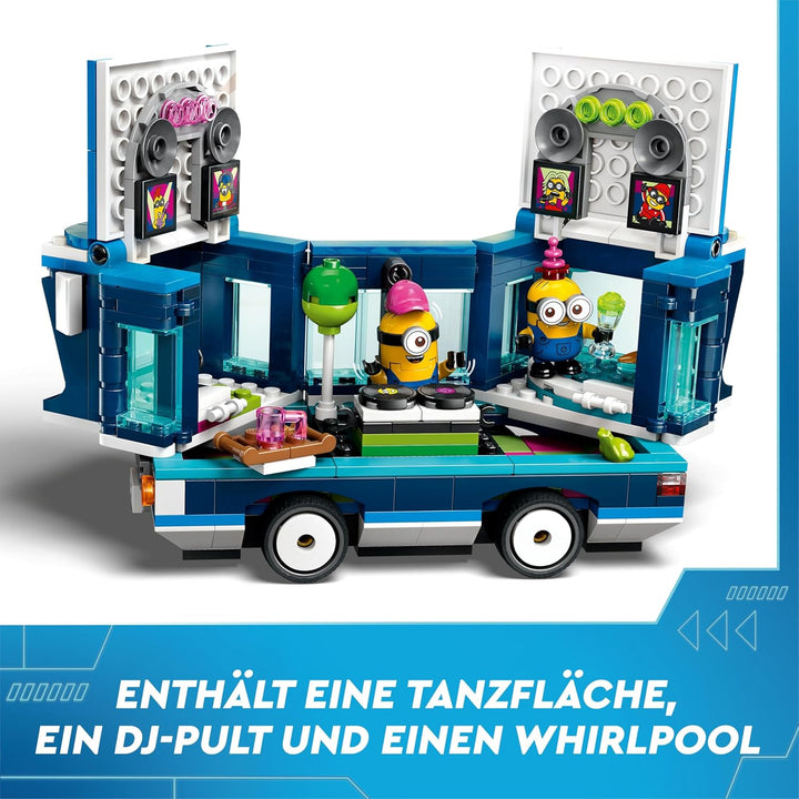 LEGO Ich – Einfach unverbesserlich 4 Minions und der Party Bus, Spielset zu Ich – Einfach unverbesse