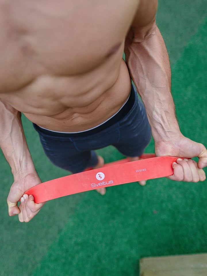 Sveltus Power Band rot 23-57 kg Erwachsene Unisex Einheitsgrösse
