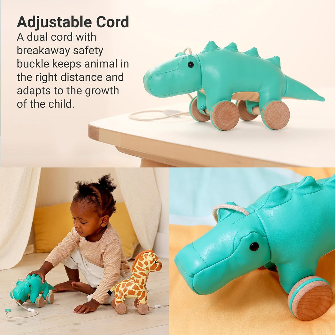 Little Big Friends Pull Along Friends | Pull Along Toy for Baby | Traditional Toys | Easy to Clean |