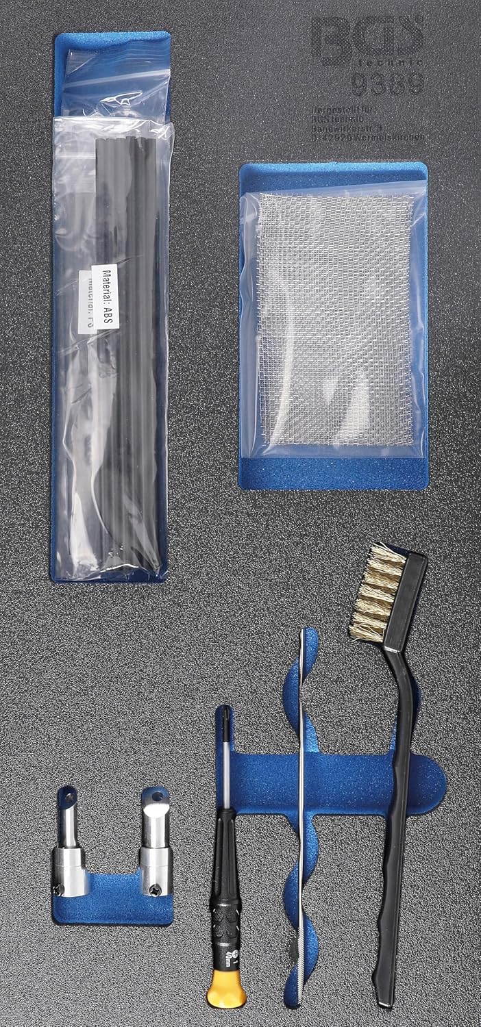 BGS 9389 | Werkstattwageneinlage 1/3: Verbrauchsmaterial | für Kunststoff-Reparatur-Satz Art. 9388