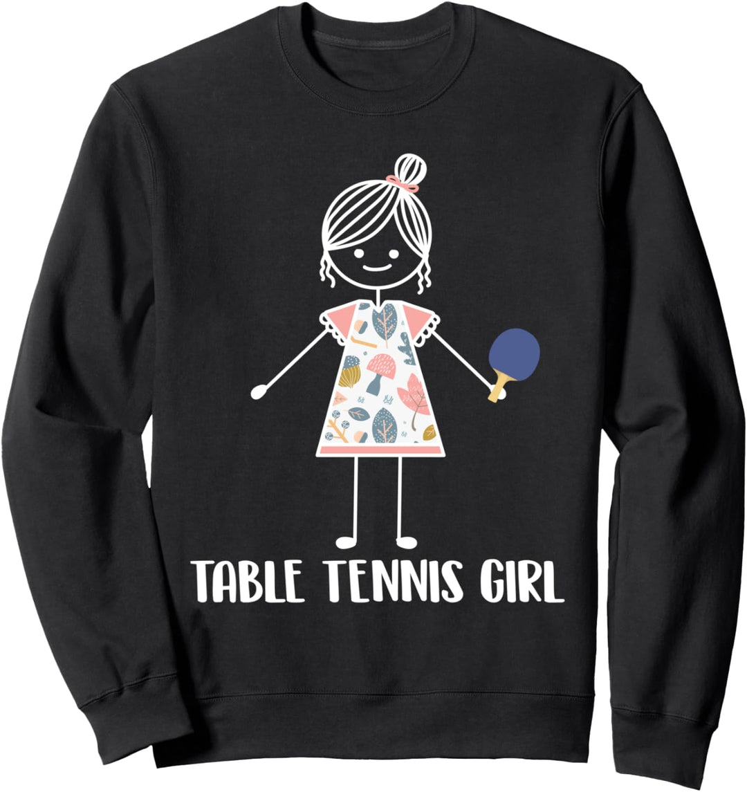 Ping Pong Tischtennisspieler - Tischtennis Sweatshirt