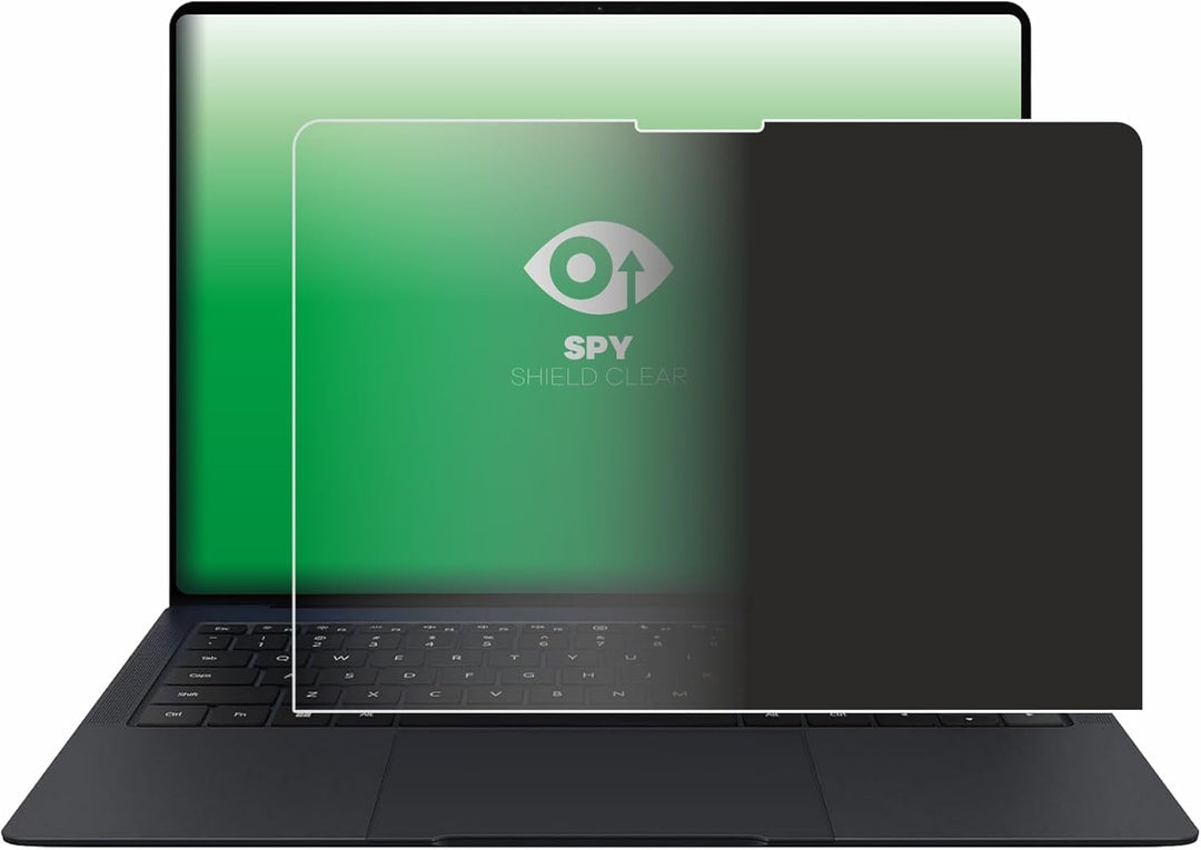 upscreen Anti-Spy Blickschutzfolie für Huawei MateBook X Pro 2024 Made in Germany, Privacy Screen Di