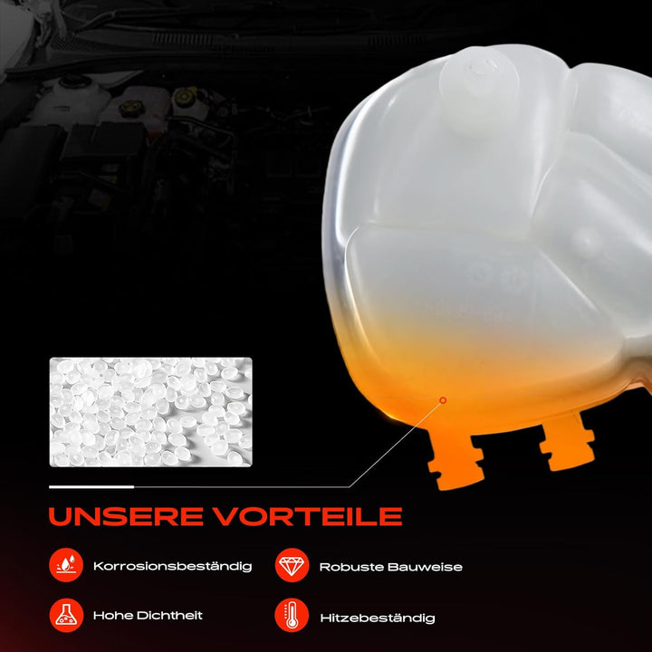 Frankberg Ausgleichsbehälter Kühlmittel für S-Klasse W221 S-Klasse Coupe C216 W221 C216 2005-2013 22