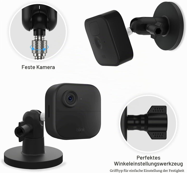 Huafly Magnetische Wandhalterung für Blink Outdoor 4, Blink XT/XT2,Blink Mini und alle Kameras mit S
