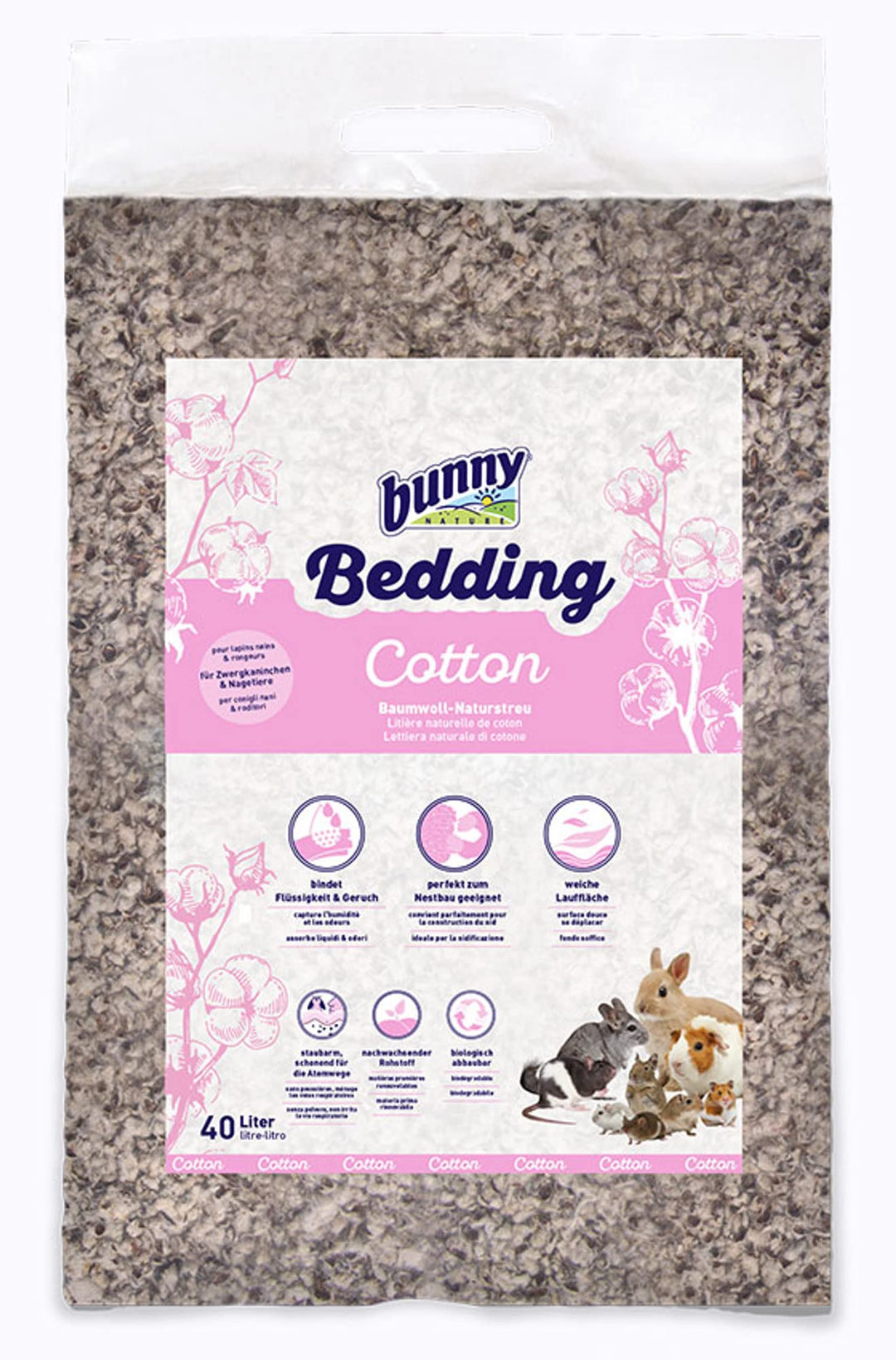 BunnyNature Bedding Cotton 40 l