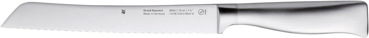 WMF Grand Gourmet Brotmesser Wellenschliff 32 cm, Klingenstahl, Klinge 19 cm &amp; Grand Gourmet Gemüsem