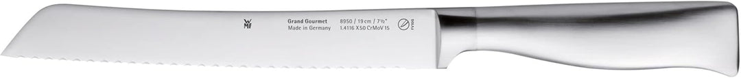 WMF Grand Gourmet Messerset 3teilig Made in Germany, 3 Messer geschmiedet & Grand Gourmet Brotmesser