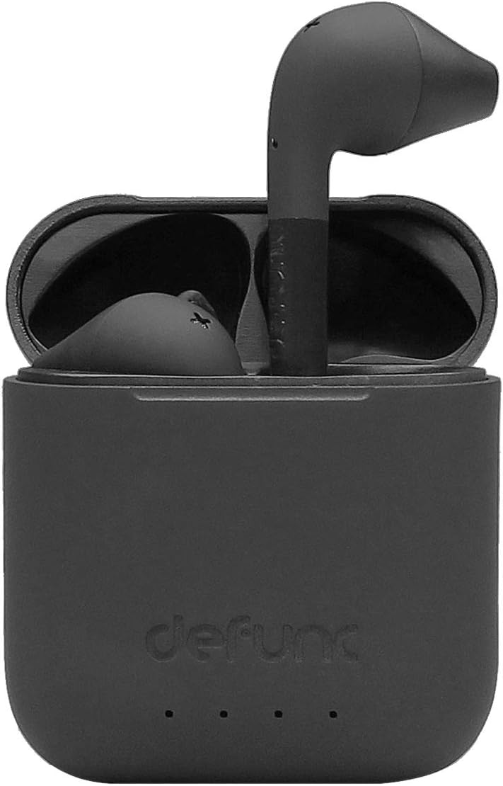 DEFUNC Wireless Earbuds True Go Slim IPX4 Wasserdicht In-Ear 5.0 Bluetooth Stereo-Ohrhörer mit integ