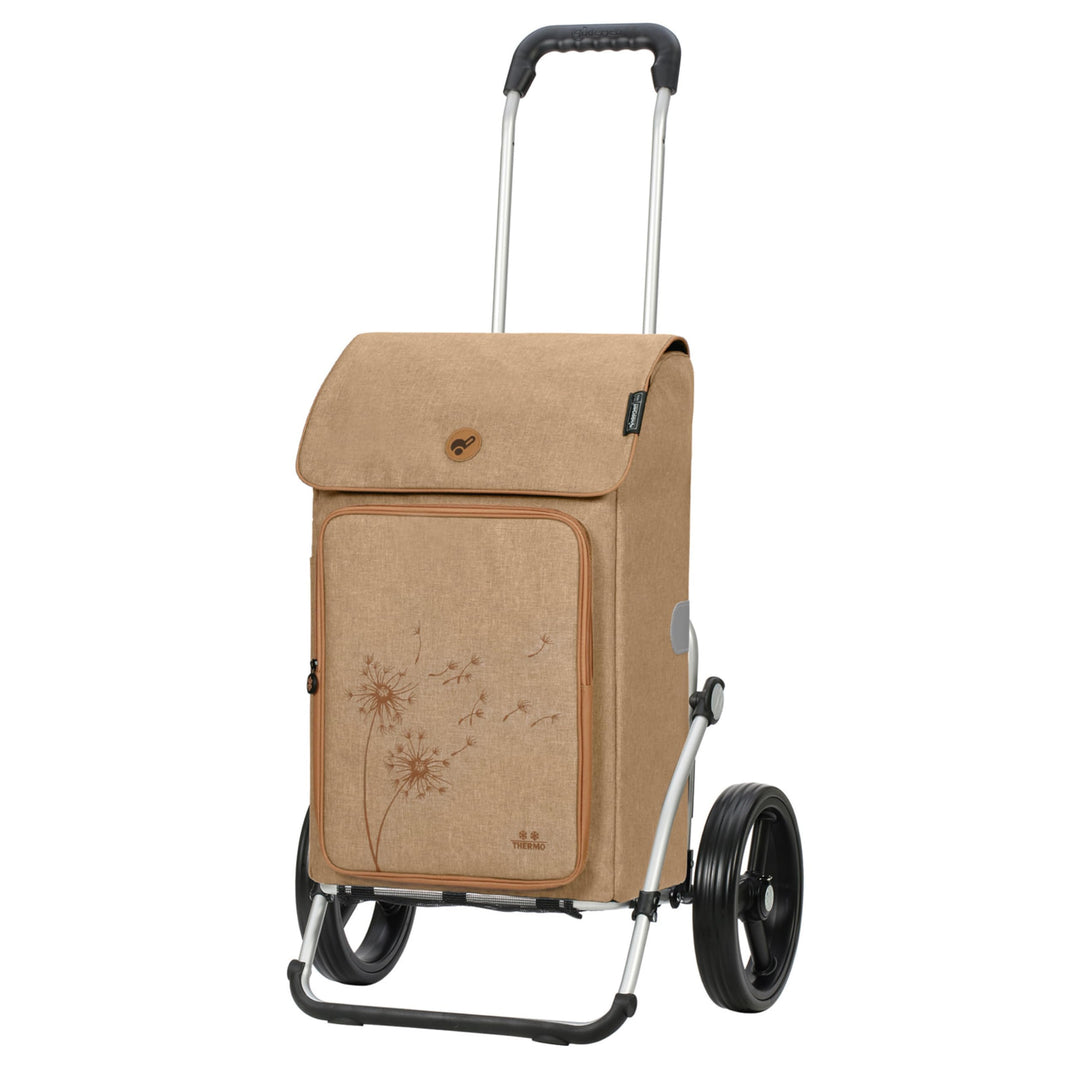 ANDERSEN Einkaufstrolley - Royal Shopper Erbo beige 45 L Einkaufswagen, gross, Thermo, vielseitig, A